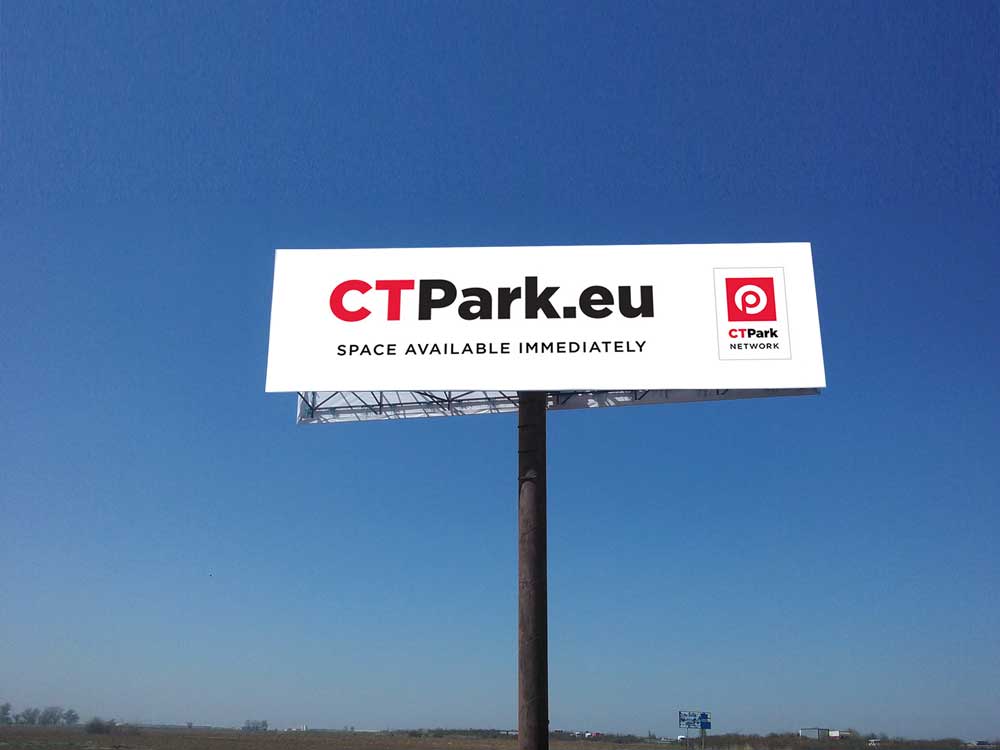 Panouri publicitare - campanie CTPark.eu parc logistic