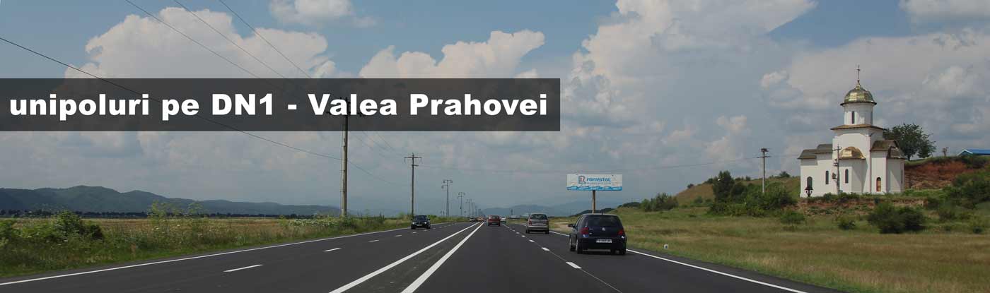 publicitate outdoor media pe DN1 Valea Prahovei