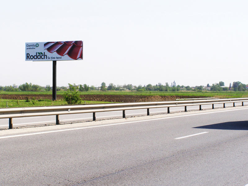 Unipol 14x14m pe Autostrada Soarelui - statia de taxare Fetesti